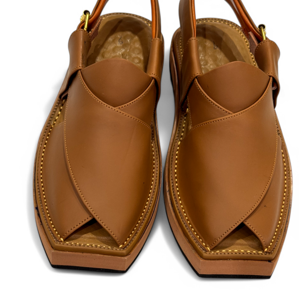 Light Brown Kaptaan Chappal